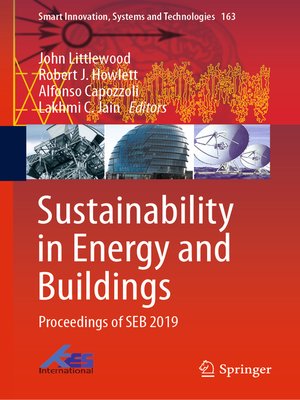 cover image of Sustainability in Energy and Buildings